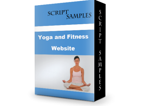 Yoga and Fitness Website